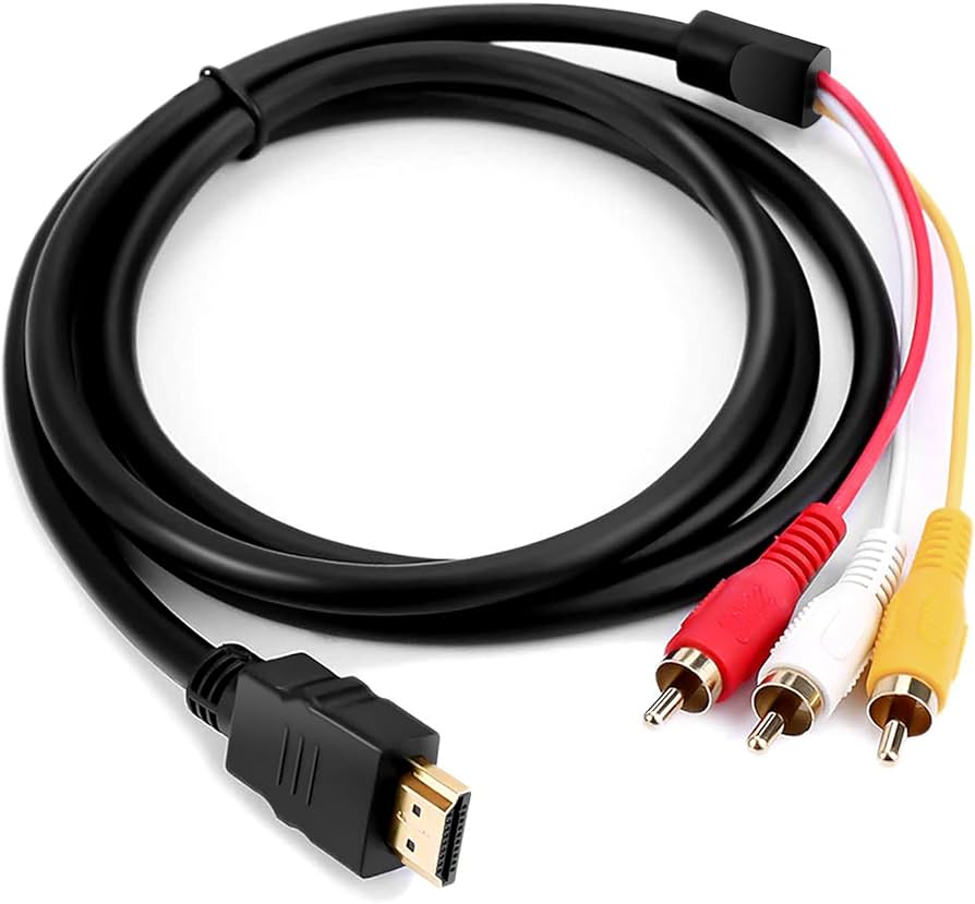 Mini Hdmi Pasar De Hdmi A Rca Cabo Hdmi Cables De Hdmi A Rca (CA-02)