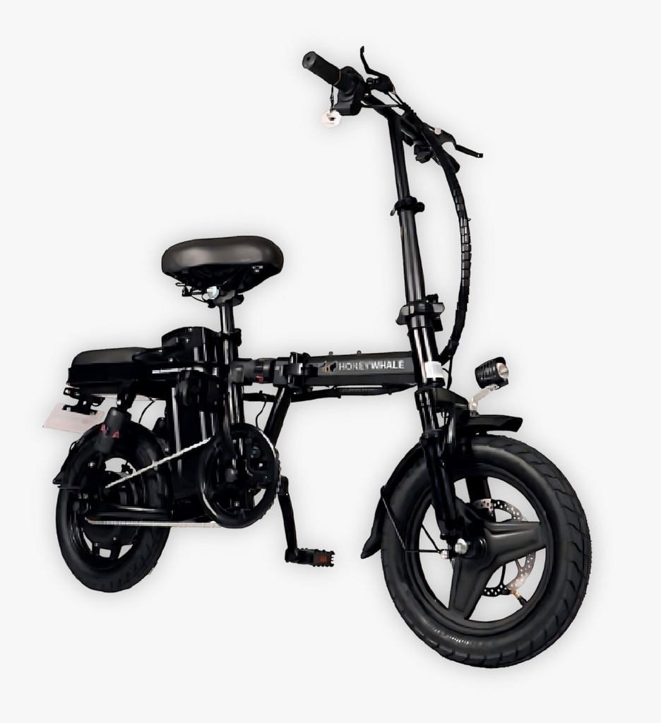 BICICLETA ELÉCTRICA PLEGABLE HONEY WHALE S6 PRO NEGRO