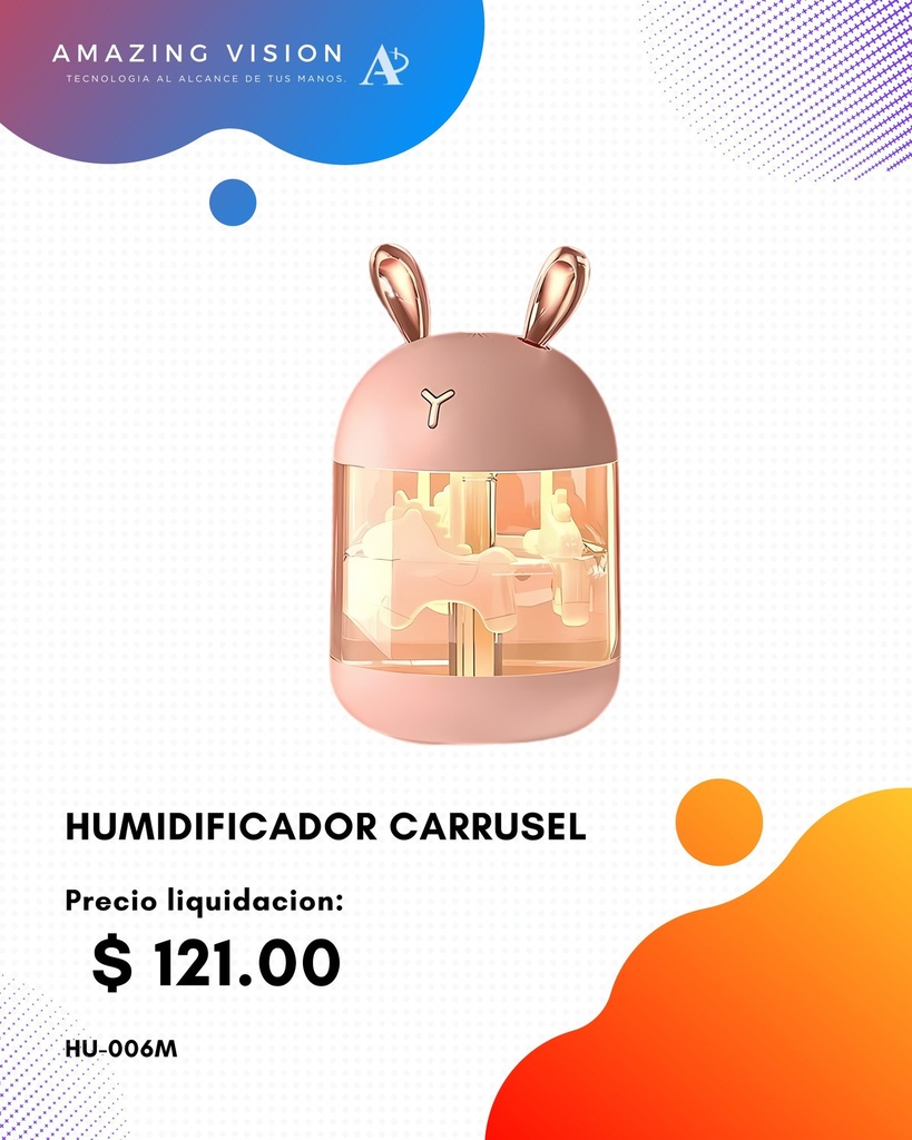 HUMIDIFICADOR CACTUS DIFUSOR(HU-006)HU-006M