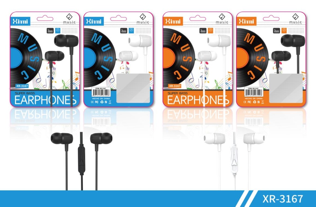 XR-3167 MANOS LIBRES DE BOLSA XINMI MUSIC