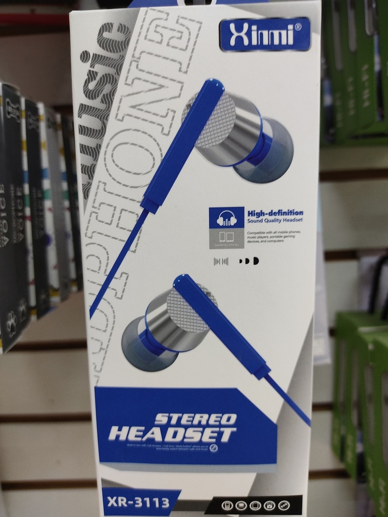 MANOS LIBRES XINMI ESTEREO (XR-3113)