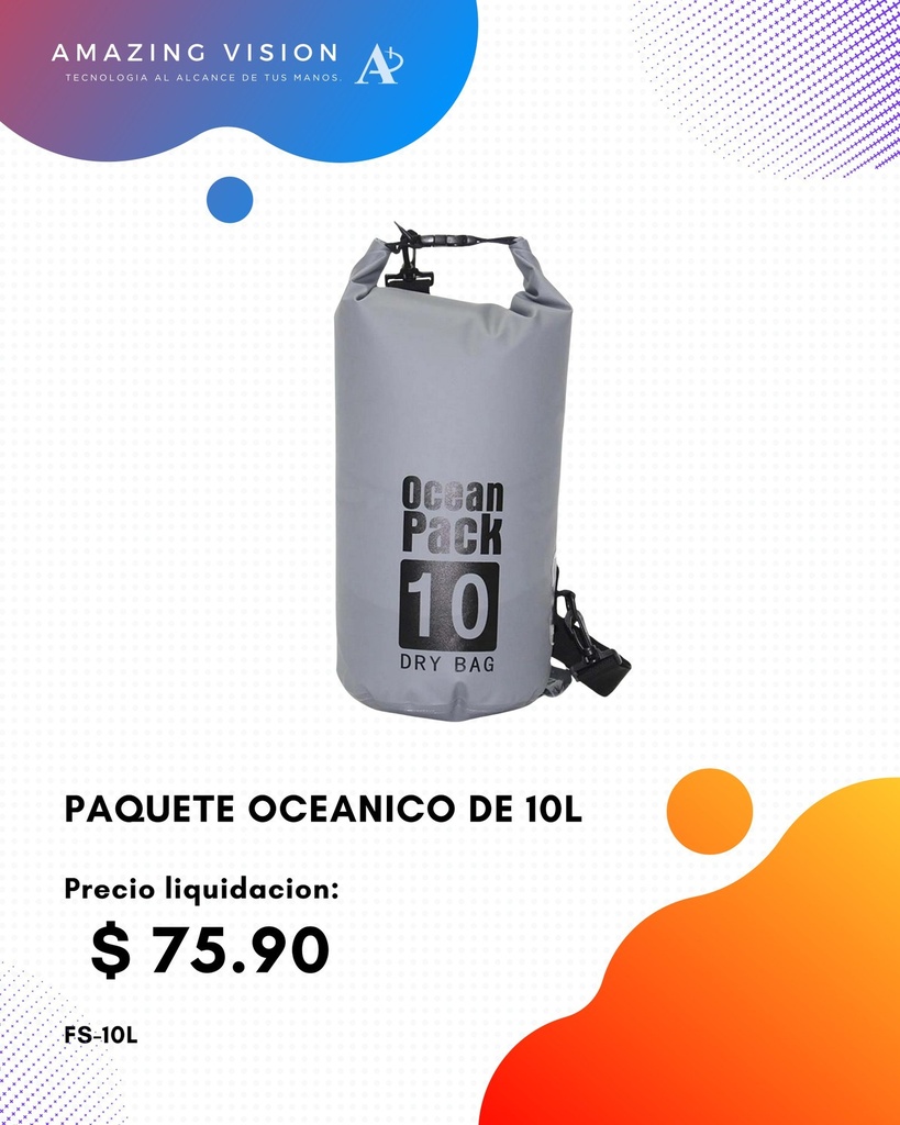 PAQUETE OCEANICO DE 10L(FS-10L)