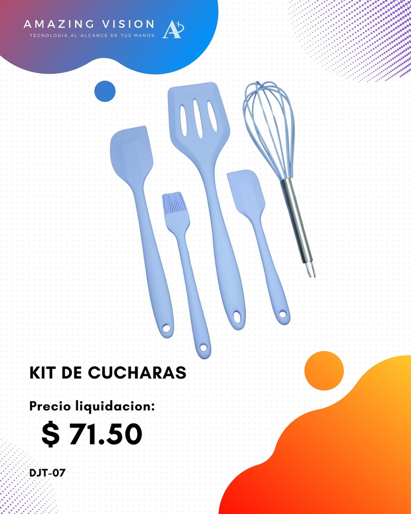 KIT DE CUCHARAS DJT-07