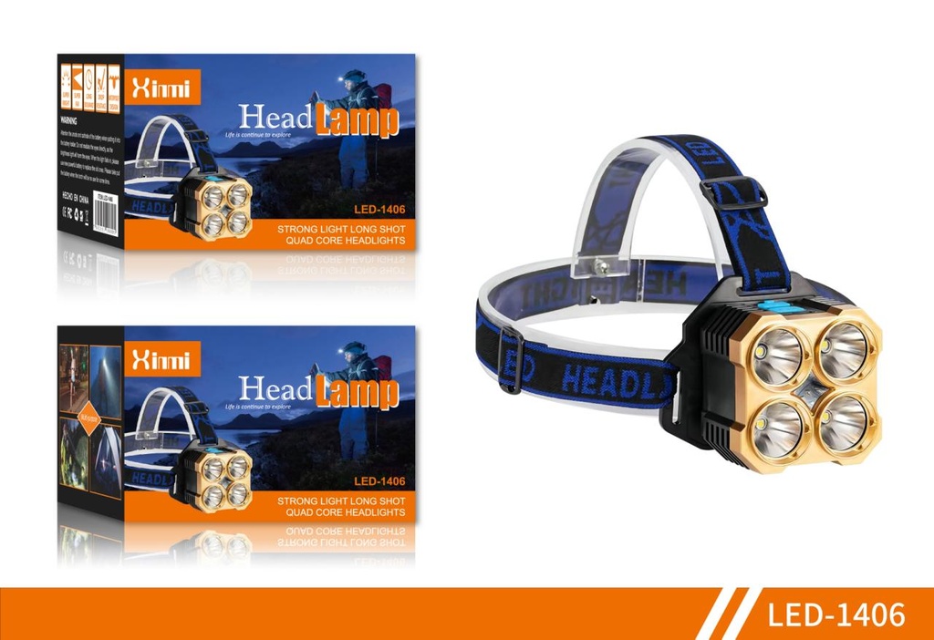 LED-1406 LAMPARA DE MINERO