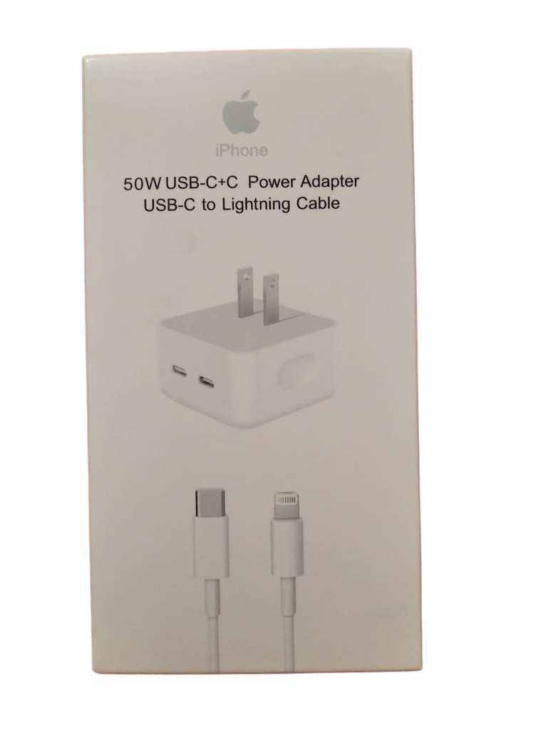 (IP 50W) CARGADOR IPHONE  50W SALIDA C  A IPHONE