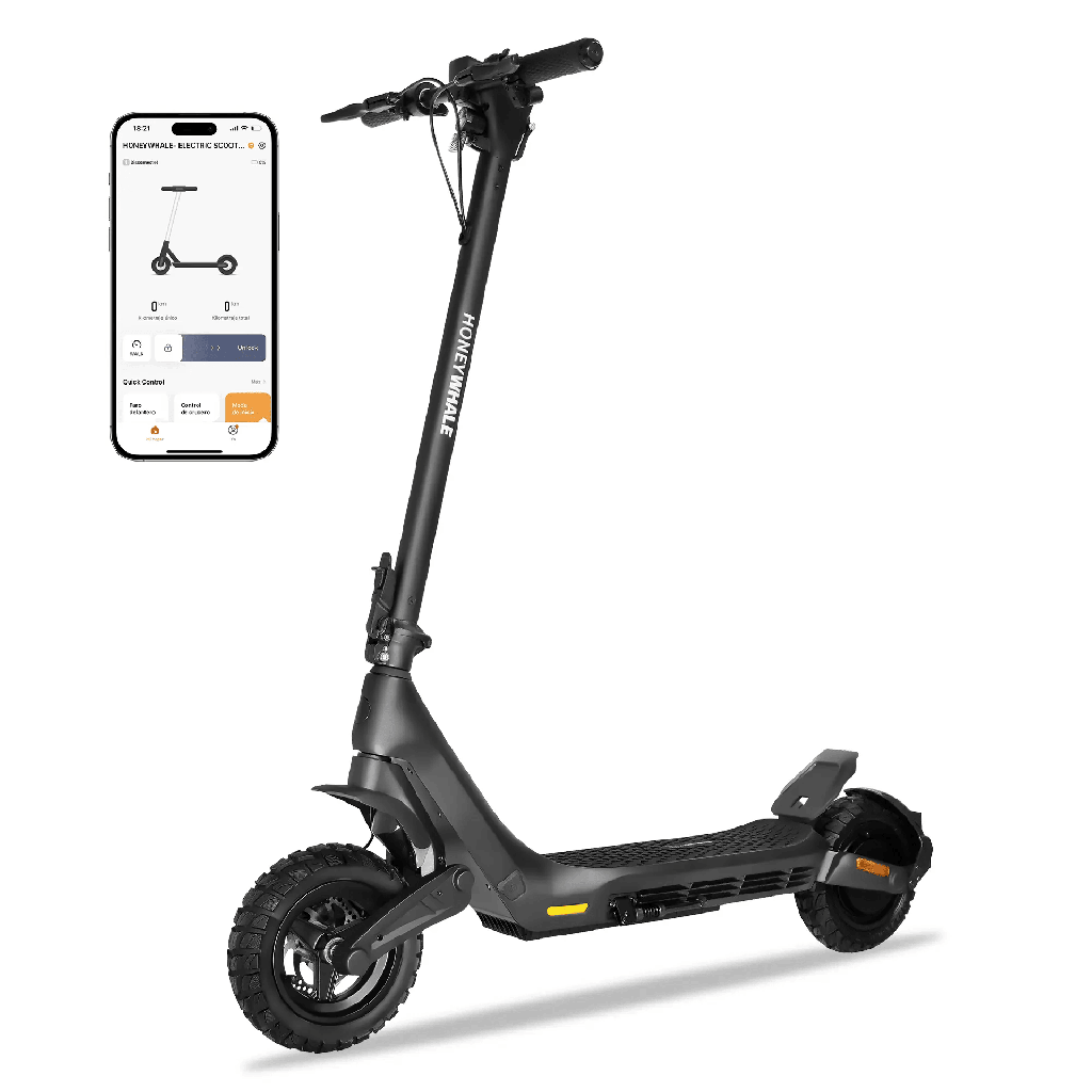 Scooter Electrico Honey Whale T1 Negro