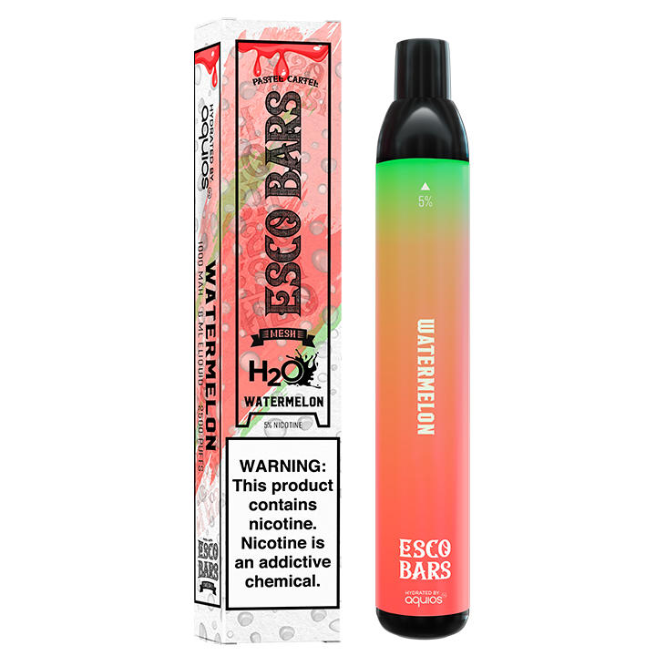 VAPE ESCO BARS H2O SANDIA 2500 HITS