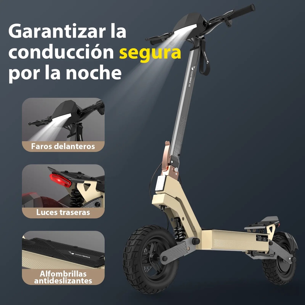 Scooter Electrico Plegable Honey Whale H2
