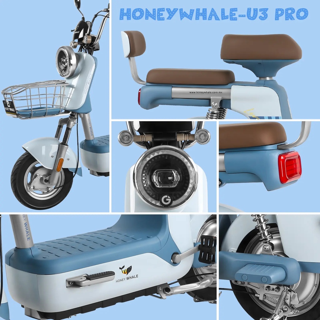 Motobici Electrica Honey whale U3 Pro