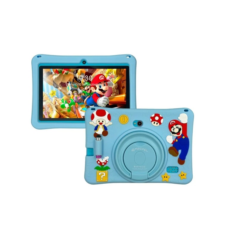 TABLETA INFANTIL CON FUNDA (MARIO/KUROMI) K98