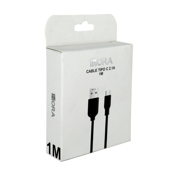 CAB237 1HORA 1M Type C Cable 2.1A