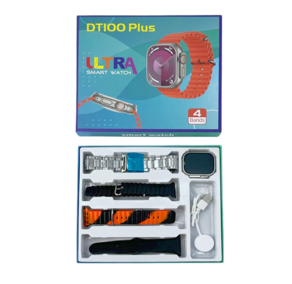T-688 COMBO SMARTWATCH Y 4 CORREAS INTERCAMBIABLES