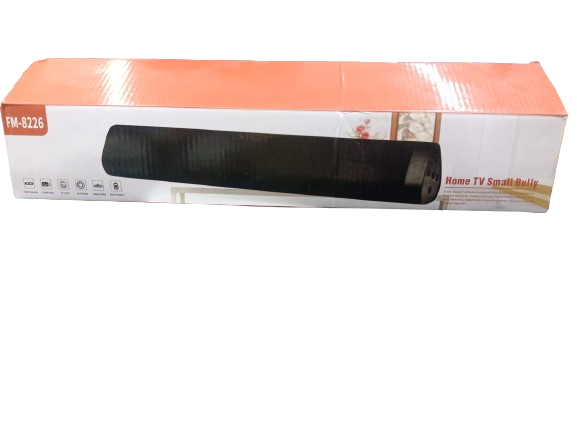BOCINA BLUETOOTH CILÍNDRICA LARGA (FM-8226)