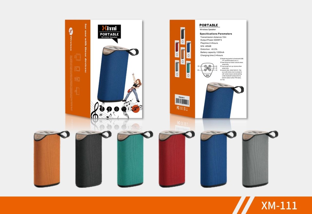 BOCINA BLUETOOTH XM-111