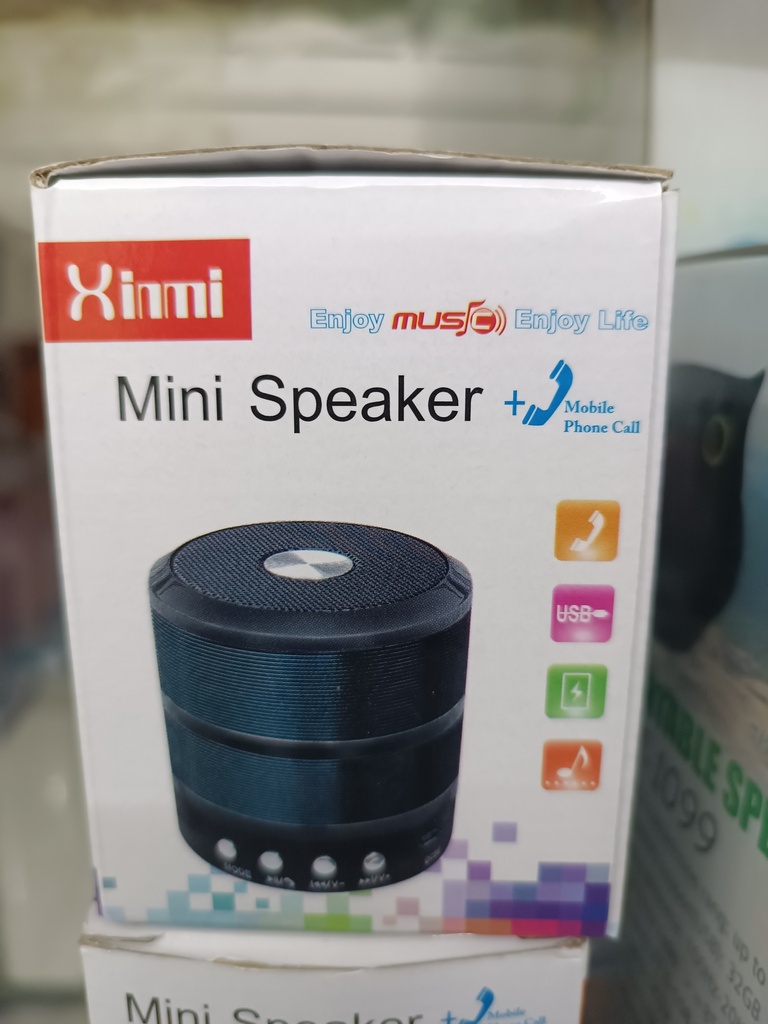 BOSINA DE METAL MINI BLUETOOCH XM-7188