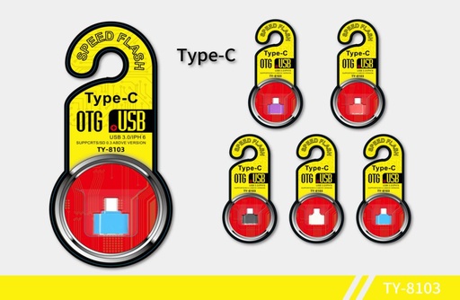 [TY-8104] ADAPTADOR OTG TIPO C  TY-8104