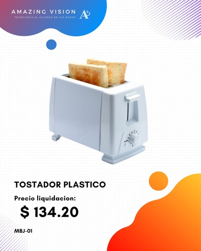 [MBJ-01] TOSTADOR PLASTICO MBJ-01