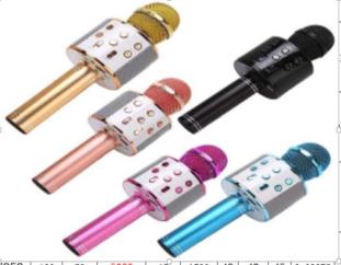 [XM-7858] XM-7858 MICROFONO KARAOKE
