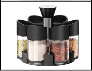 [CFL-1303] CFL-1303 Estante de condimentos rotativo