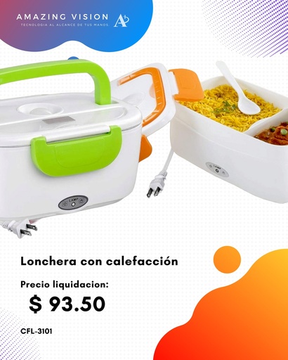 [CFL-3101] CFL-3101 Lonchera con calefacción (110 V)