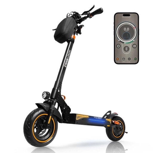 [T4A] T4A Scooter Eléctrico Plegable Con Motor de hasta 750W