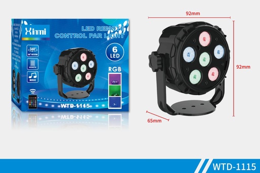 [WTD-1115] WTD-1115 Luces para escenario Par-6