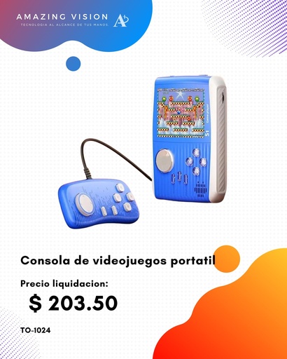 [TO-1024] TO-1024 consola de videojuegos portatil