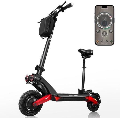 [T8-B] HONEYWHALE T8-BScooter Eléctrico Plegable para Adultos