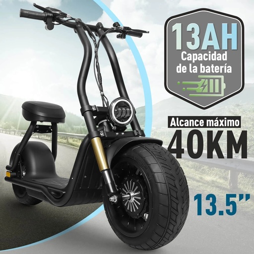 [H10] Scooter Eléctrico Honey Whale H10