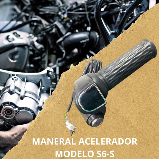 [ACEL-S6S] REFACCION ACELERADOR  S6-S