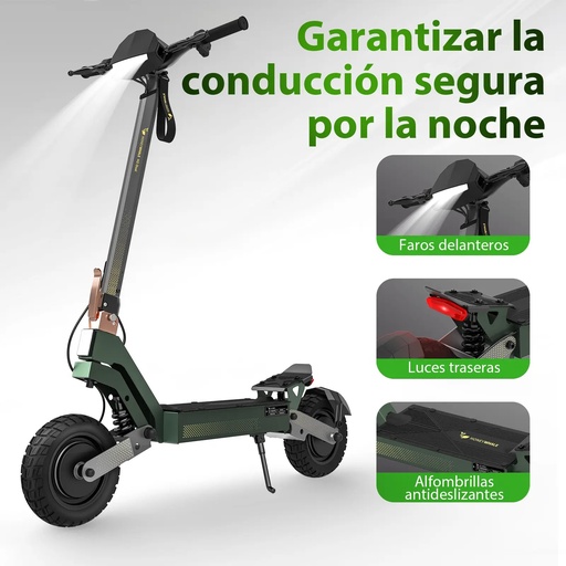 [H2 Dual] Scooter Electrico Plegable Honey Whale H2 Dual