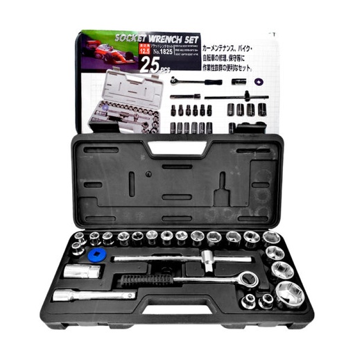[DJ-7025] DJ-7025 Estuche / kit con 25 piezas de herramientas