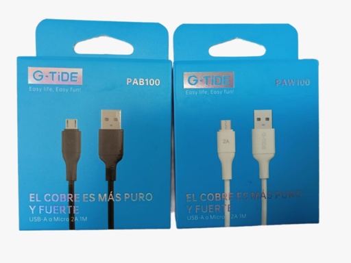 [PAB100-PAW100] PAB100 / PAW100 G-tide Cable Usb V8 1M
